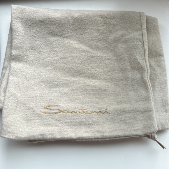 Black Santoni men’s dress shoes. Lightly worn. Size 8.5. - Picture 9 of 9